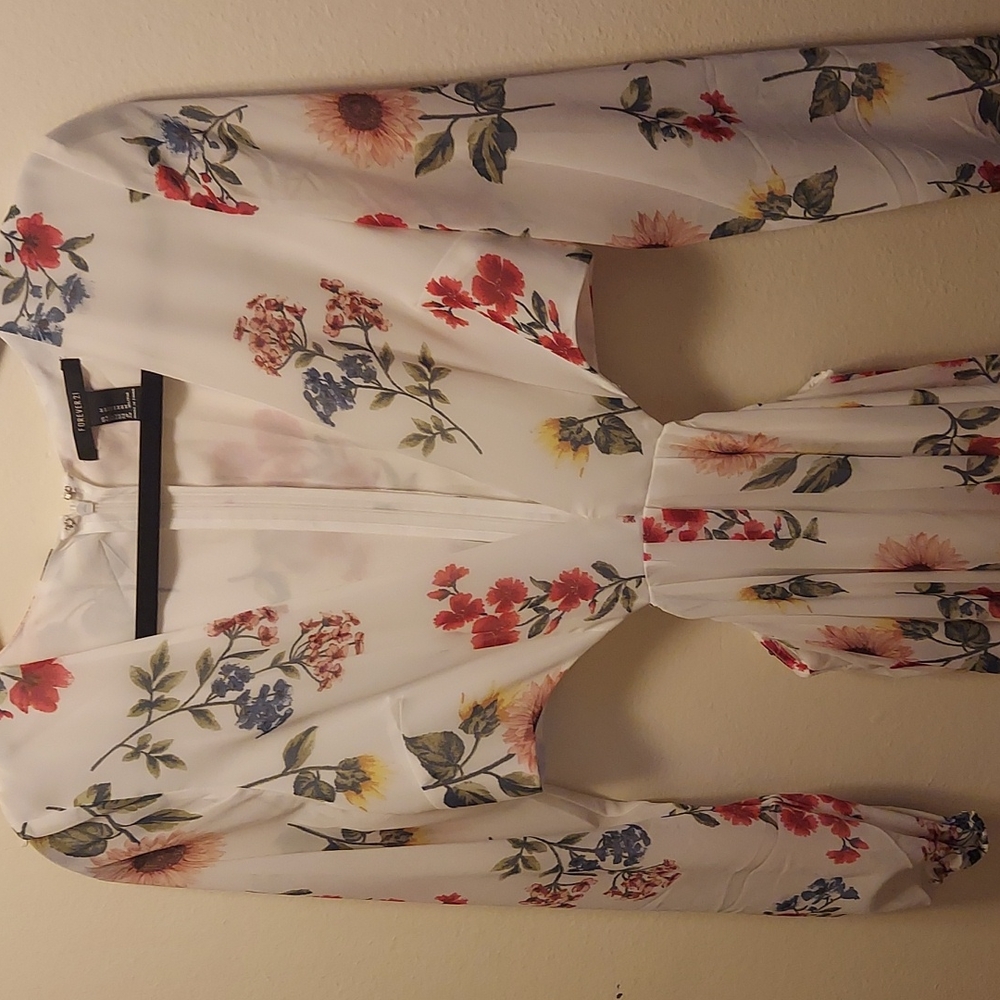 Maxi flower dress